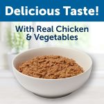 Delicious Taste! With Real Chicken & Vegetables