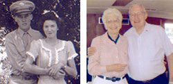 Bill Kelly and his wife Ruth