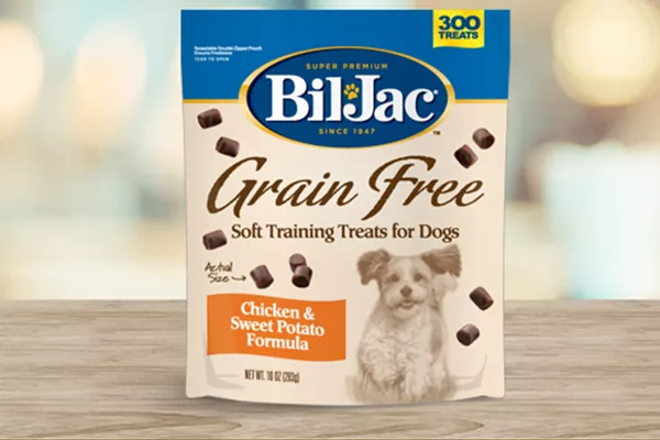 Grain free soft dog treats for training